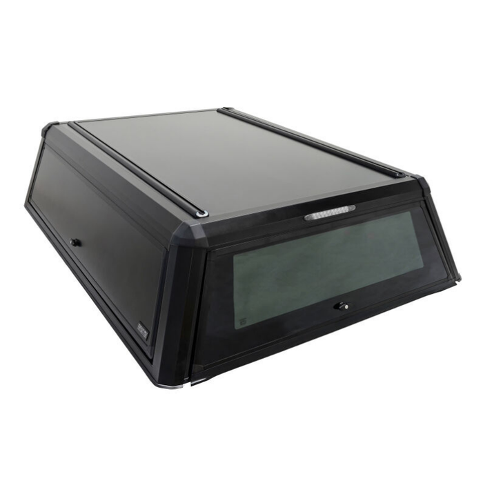 Westin EXP Truck Cap with Sliding Front Glass Matte Black Model 16-14765S