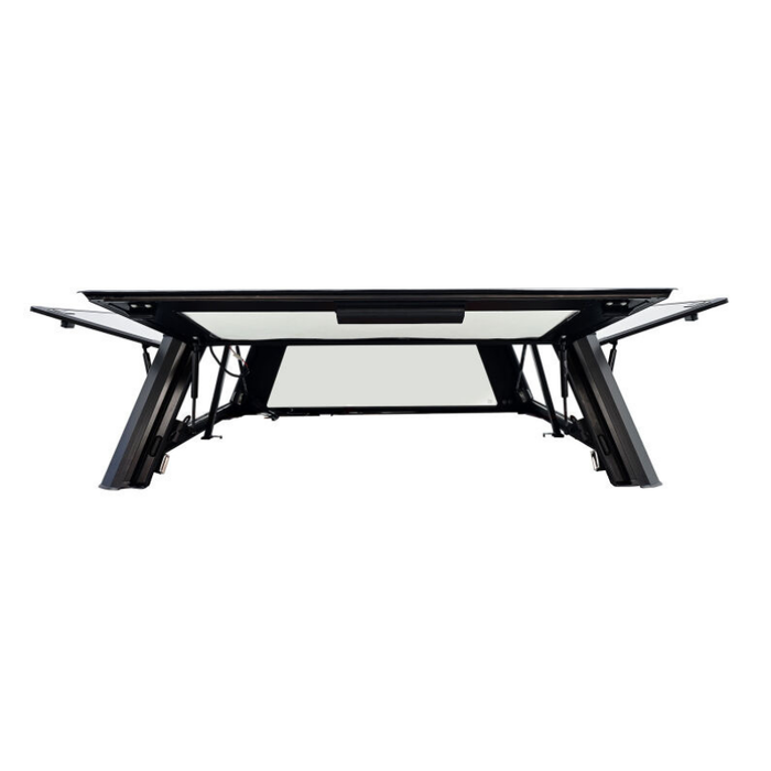 Westin EXP Truck Cap with Solid Front Glass Matte Black Model 16-15065
