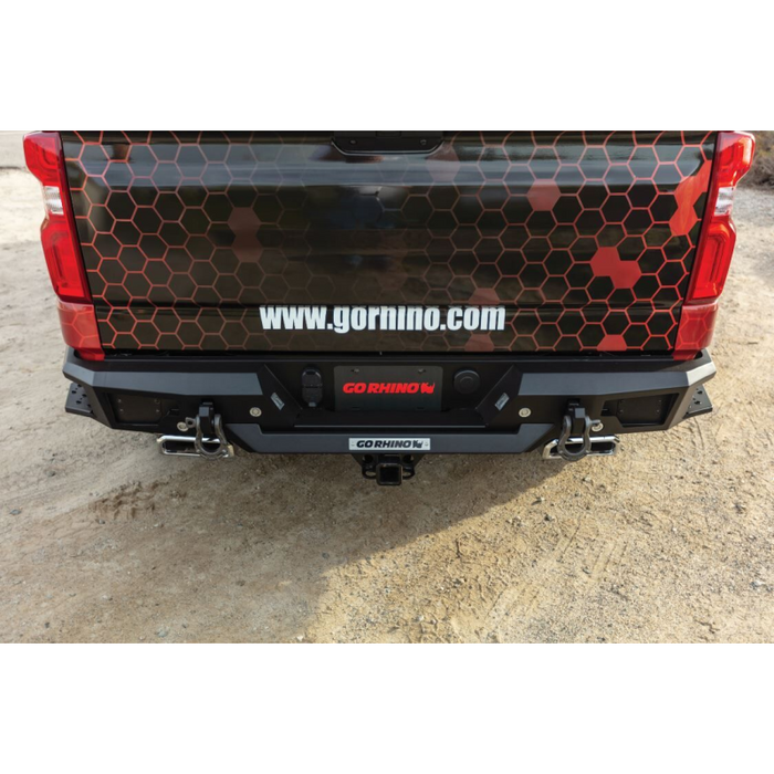 Go Rhino BR20.5 Rear Bumper for Chevrolet Silverado GMC Sierra 1500 Model 28176T
