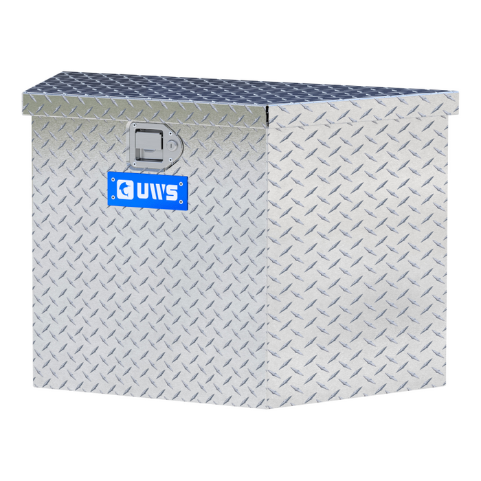 UWS Bright Aluminum 34" Trailer Tongue Box Model TBV-34