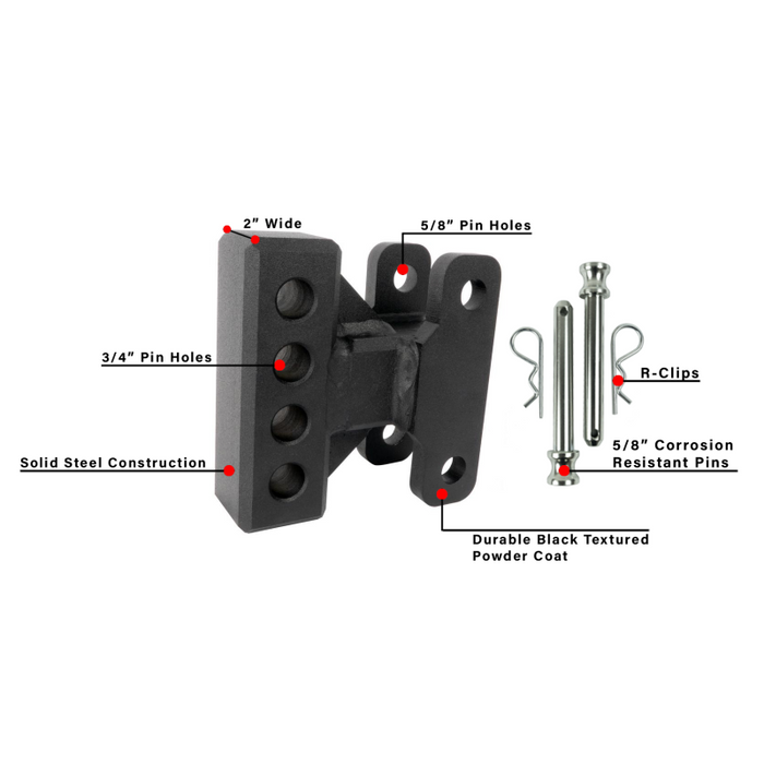 BulletProof Hitches Medium Duty Weight Distribution Adapter Model WEIGHTDIST