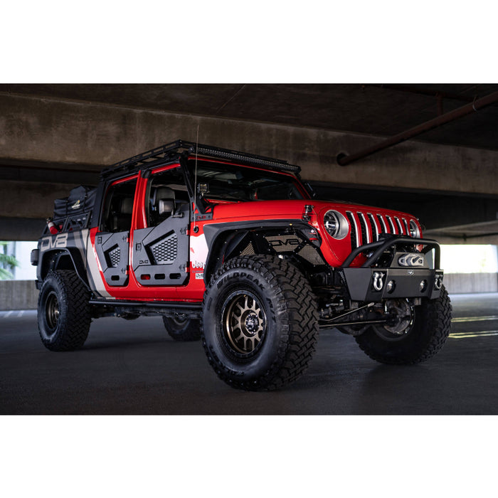 DV8 Offroad 2020-2025 Jeep Gladiator JT Wrangler JLU 1/2 Doors Model HDJL-02R