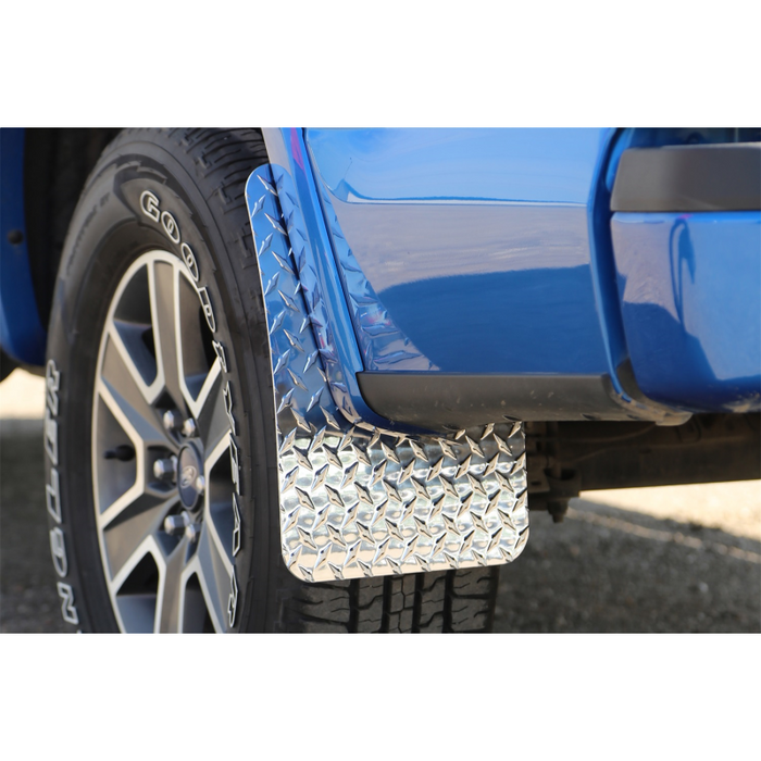 Dee Zee Brite-Tread Aluminum Mud Flaps Model DZ1800