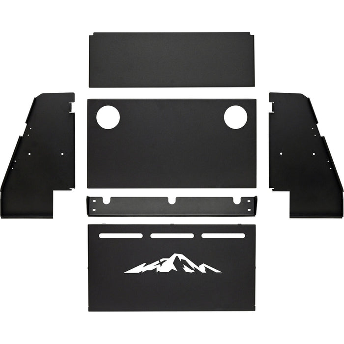 Westin EXP Truck Cap Storage Box Shelf/Table Kit Powder Coated Black Model Model 16-10014