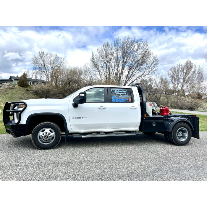 Bodyguard T2 Front Extreme - Sensor Cutouts Factory Fog Cutouts Receiver Hitch Skid Plate W/O Mesh Grille With Camera Harness Texture Black Powder Coat Model EEC20BYHTNH
