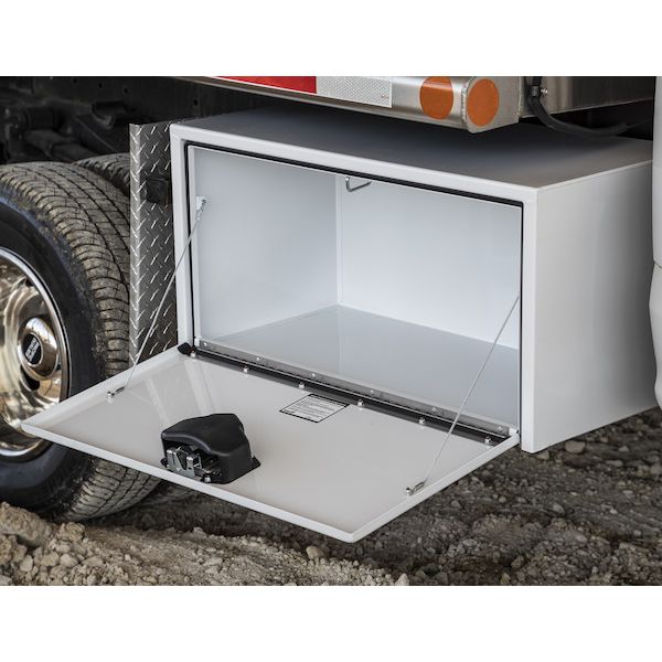Buyers Products 18x18x24 Inch White Steel Underbody Truck Box 1702200