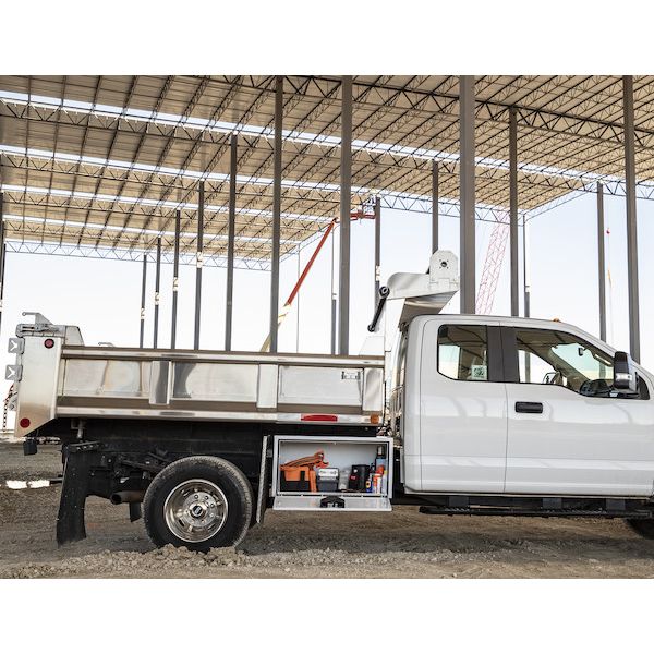 Buyers Products 18x18x24 Inch White Steel Underbody Truck Box 1702200