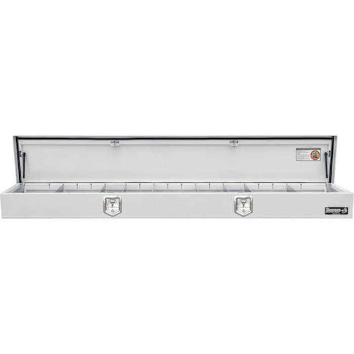 Buyers Products Top Mount Service Body Box 96x14.5 White 14 Gauge Steel Model 1702831