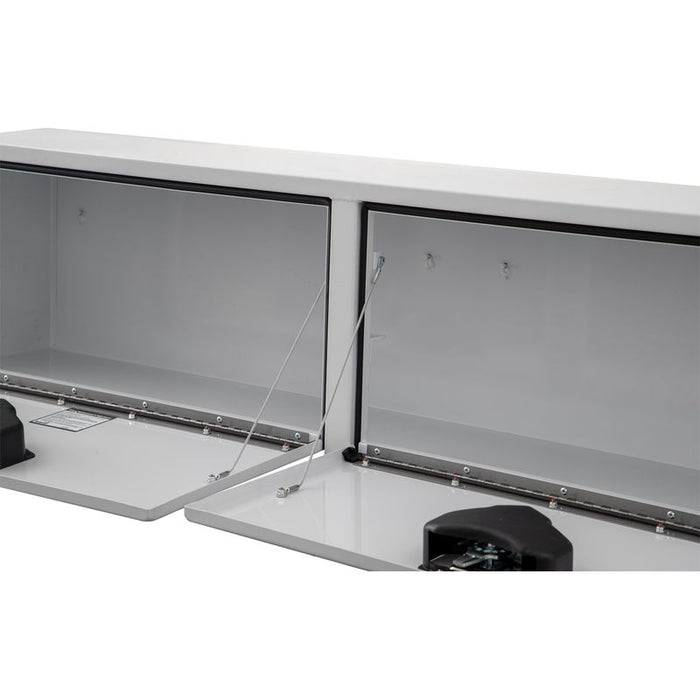 Buyers Products 18x16x90 White Steel Top Mount Truck Box Model 1702895