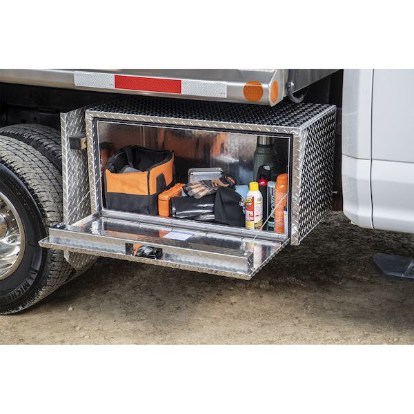 Buyers Products 18x24x30 Inch Diamond Tread Aluminum Underbody Truck Box 1705116