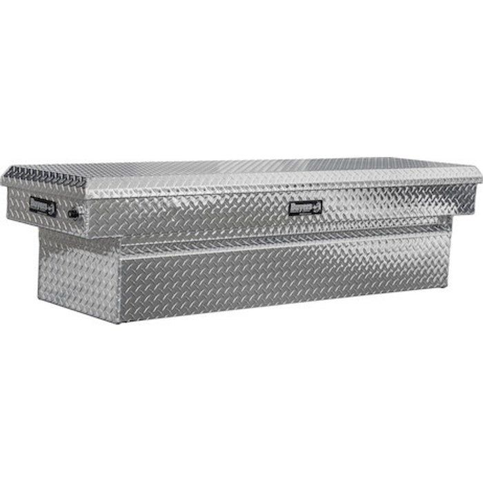 Buyers Products 23x27x71 Inch Diamond Tread Aluminum Crossover Truck Box Model 1709450