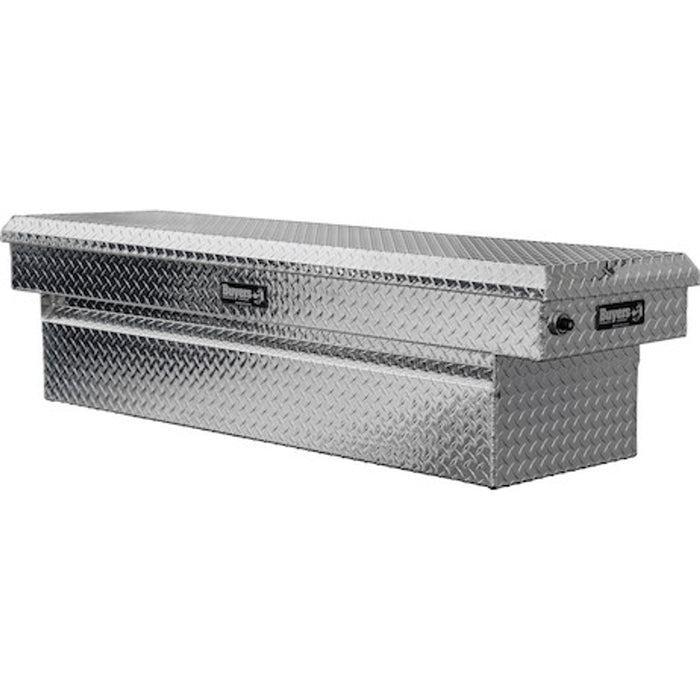 Buyers Products 23x27x71 Inch Diamond Tread Aluminum Crossover Truck Box Model 1709450