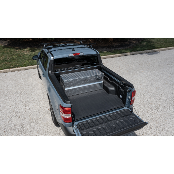Buyers Products Diamond Tread Aluminum Chest Tool Box for Mid-Size Trucks Model 1712130