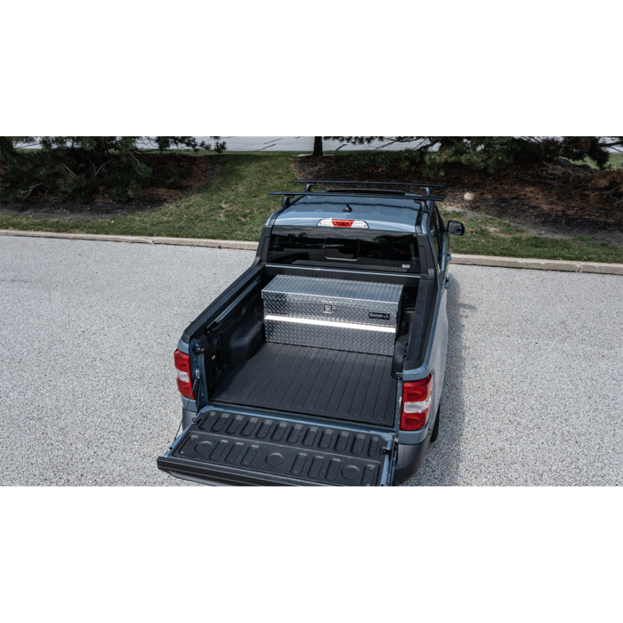 Buyers Products Diamond Tread Aluminum Chest Tool Box for Mid-Size Trucks Model 1712130