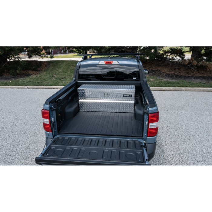 Buyers Products Diamond Tread Aluminum Chest Tool Box for Mid-Size Trucks Model 1712130
