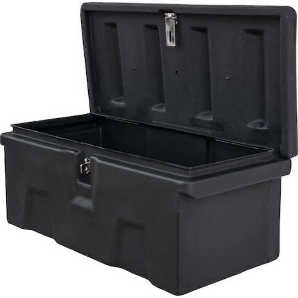 Buyers Products 13.5x15/9.25x32/29.5 Inch Black Poly Multipurpose Chest Tool Box 1712230