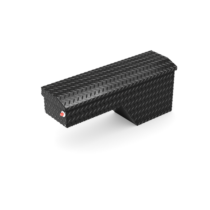 Weather Guard Wheel Well Box Driver Side Gloss Black Aluminum 46.63X15.43X16.4 Model 172-5-04