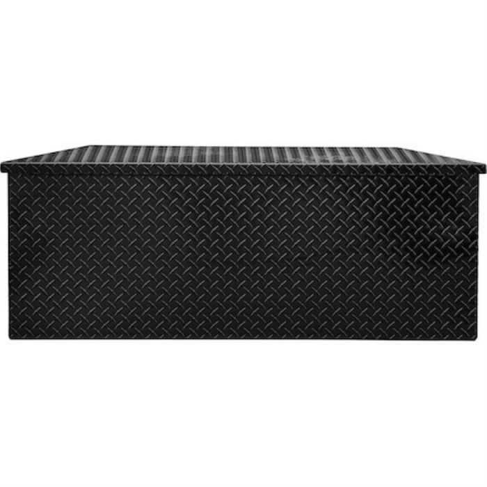 Buyers Products 35 Inch Wide Gloss Black Diamond Tread Aluminum Trailer Tongue Truck Box Model 1721383