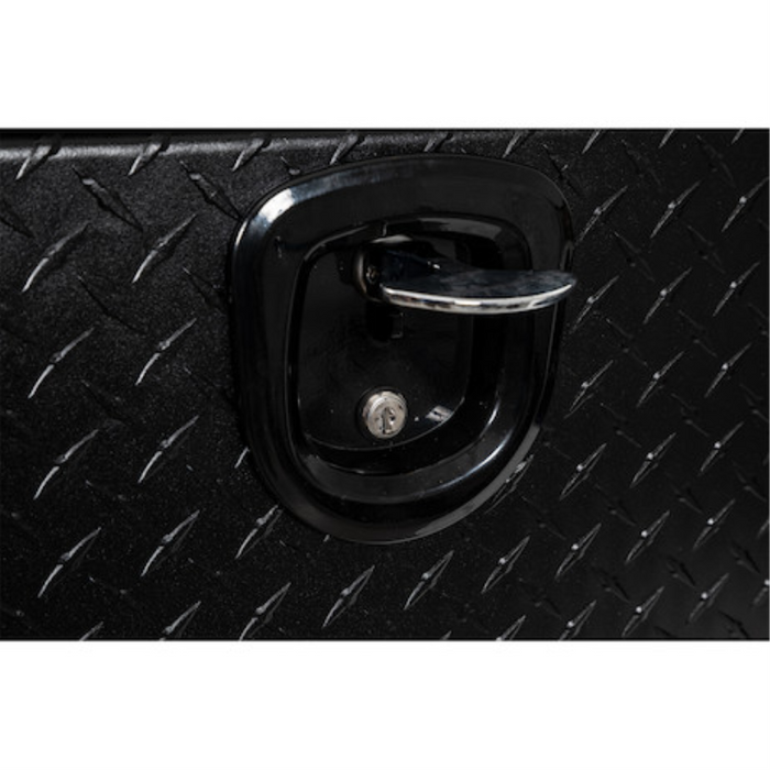 Buyers Products 18x16x90 Textured Matte Black Diamond Tread Aluminum Topsider Truck Box Model 1722565