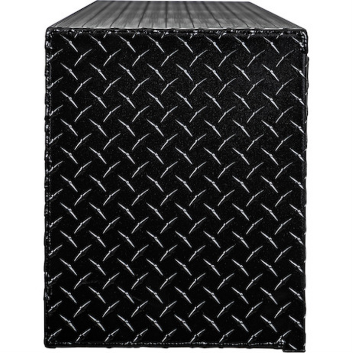Buyers Products 18x16x90 Textured Matte Black Diamond Tread Aluminum Topsider Truck Box Model 1722565
