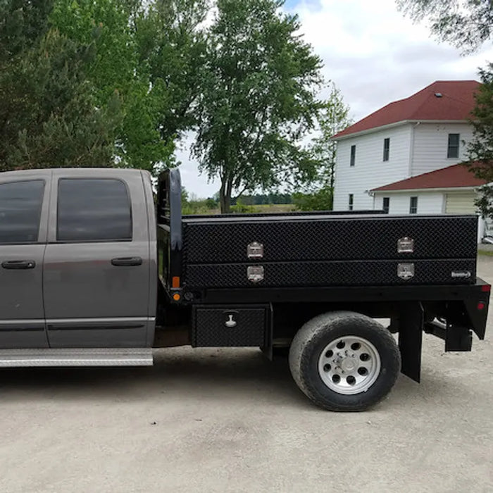 Buyers Products Pickup Contractor Top Mount Truck Box With Drop Down Doors 60" Aluminum Model 1725630