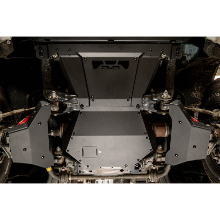 DV8 Offroad 2024-2026 Toyota Tacoma, Land Cruiser Rear Belly Skid Plate Model SPTT1-09