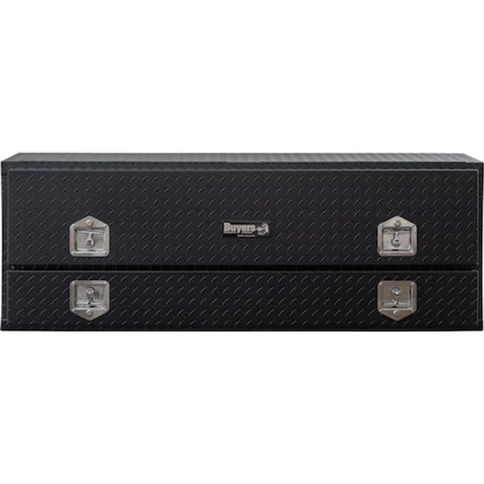 Buyers Products Pickup Contractor Top Mount Truck Box With Drop Down Doors 88" Aluminum Model 1735650