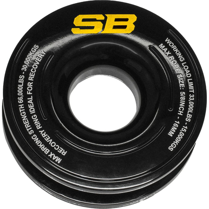 Smittybilt Soft Shackle w/ Recovery Ring - 33K Rating Model 2738