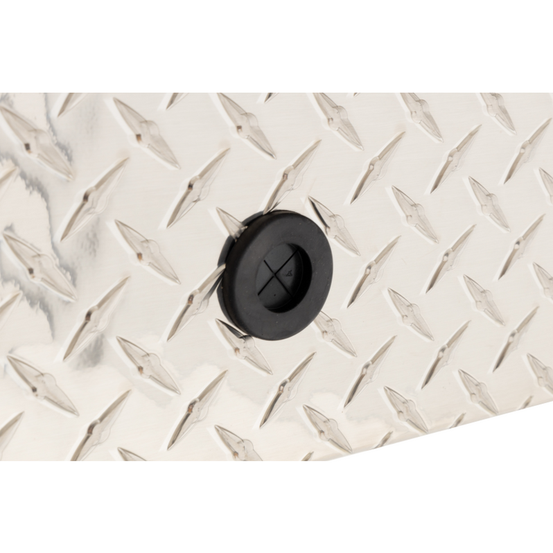 Weather Guard Side Mount Tool Box Bright Aluminum 56X17X13 Model 174