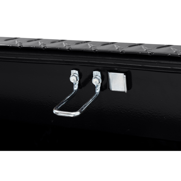 Weather Guard Side Mount Tool Box Gloss Black Aluminum 56X17X13 Model 174-5-04