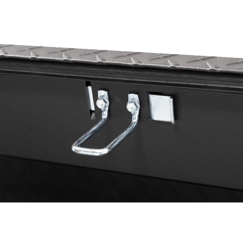 Weather Guard Side Mount Tool Box Textured Matte Black Aluminum 56X17X ...