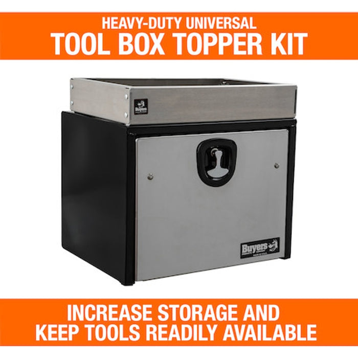 Buyers Products 24-Inch Heavy Duty Universal Smooth Aluminum Toolbox Top Tray Model 1744149