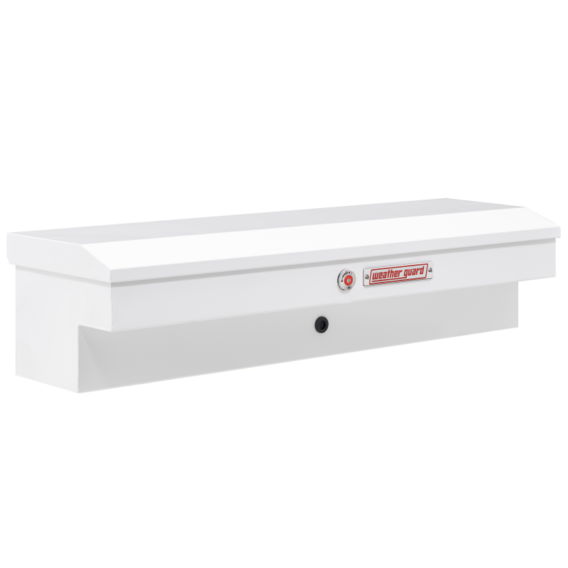 Weather Guard Side Mount Tool Box White Steel 56X17X13 Model 175-3