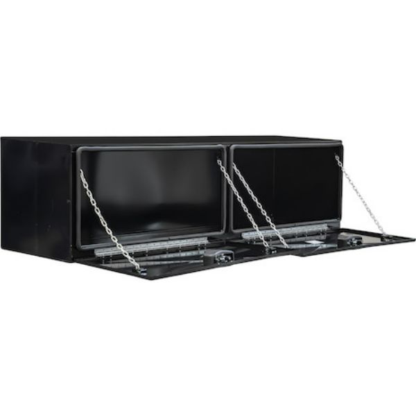 Buyers Products Top Mount Truck Box Pro Series 24x24x90 Gloss Black Steel Model 1754814