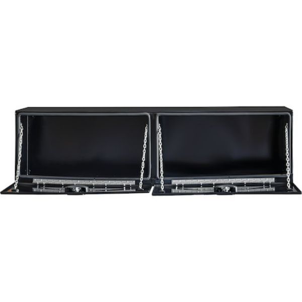 Buyers Products Top Mount Truck Box Pro Series 24x24x90 Gloss Black Steel Model 1754814