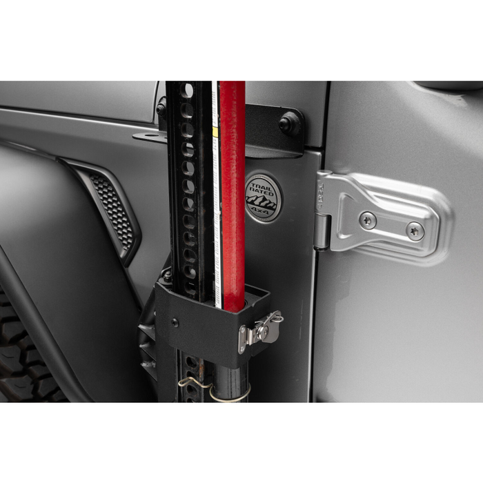 Go Rhino Exterior Hi-Lift Jack Mount with Clamp for Jeep Wrangler JL, JLU, Gladiator JT Model 701011T