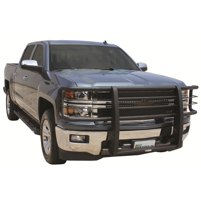 Go Industries Rancher Grille Guard - Black - UA Finish Model 44736