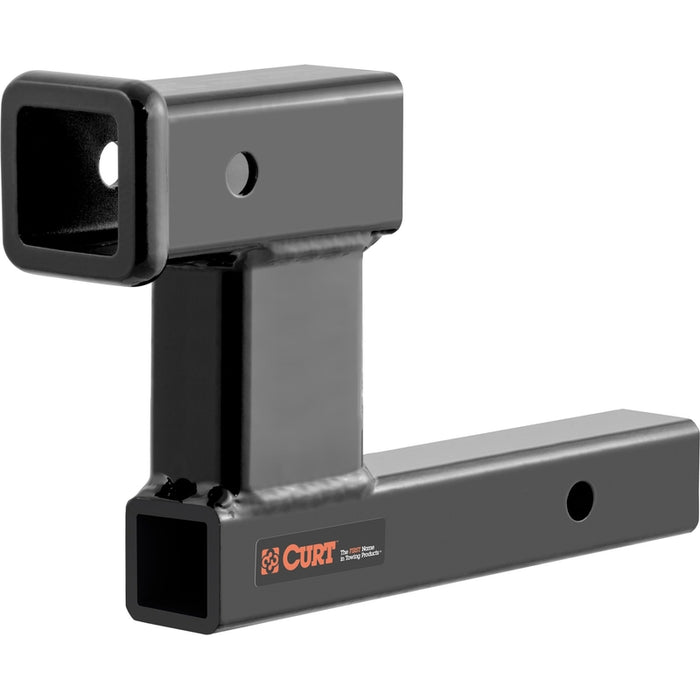 CURT Trailer Hitch Adapter, 2-Inch Receiver, 6-In Drop or Rise, 7,500 lbs Model 45808