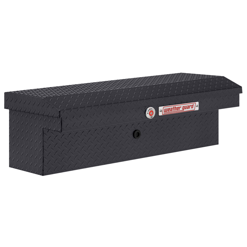 Weather Guard Side Mount Tool Box Low Profile Gray Aluminum 41X17X13 M ...
