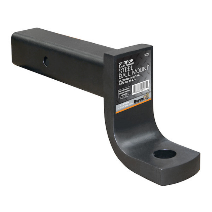 Buyers Products 2-1/2 Inch W/ 5 Inch Drop Ball Mounts Model 1803410