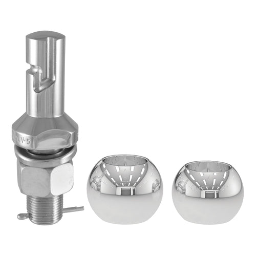 CURT 1-7/8 and 2-Inch Chrome Steel Switch Ball Set, Up to 6,000 lbs. GTW Model 42178