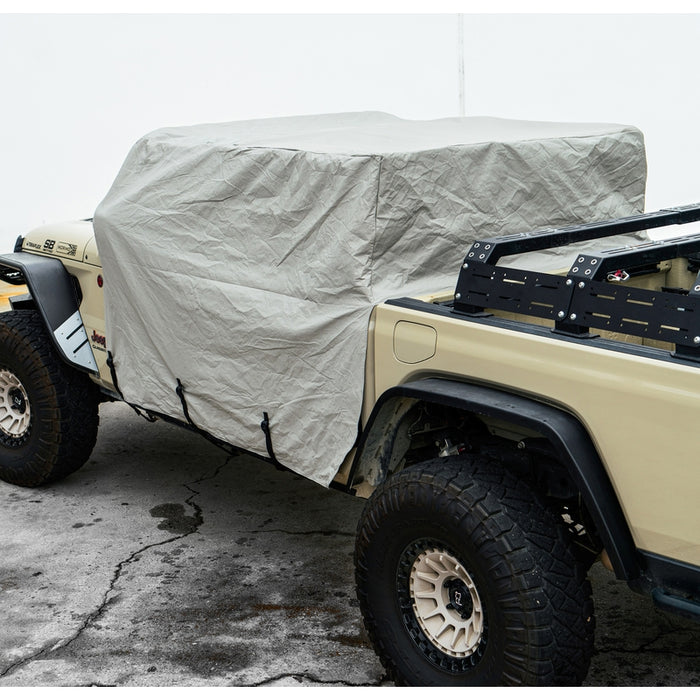 Smittybilt Cab Cover w/ Door Flaps - Gray (20+ JT) Model 1081