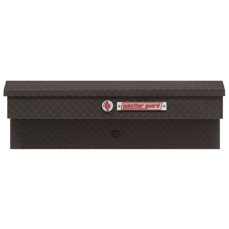 Weather Guard Side Mount Tool Box Textured Matte Black Aluminum 41X17X ...