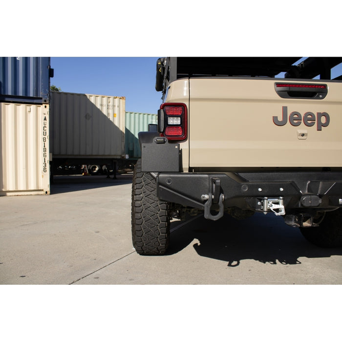 Smittybilt XRC Gen 3 Rear Winch Bumper – Textured Black (20+ JT) – 79868 Model 79868