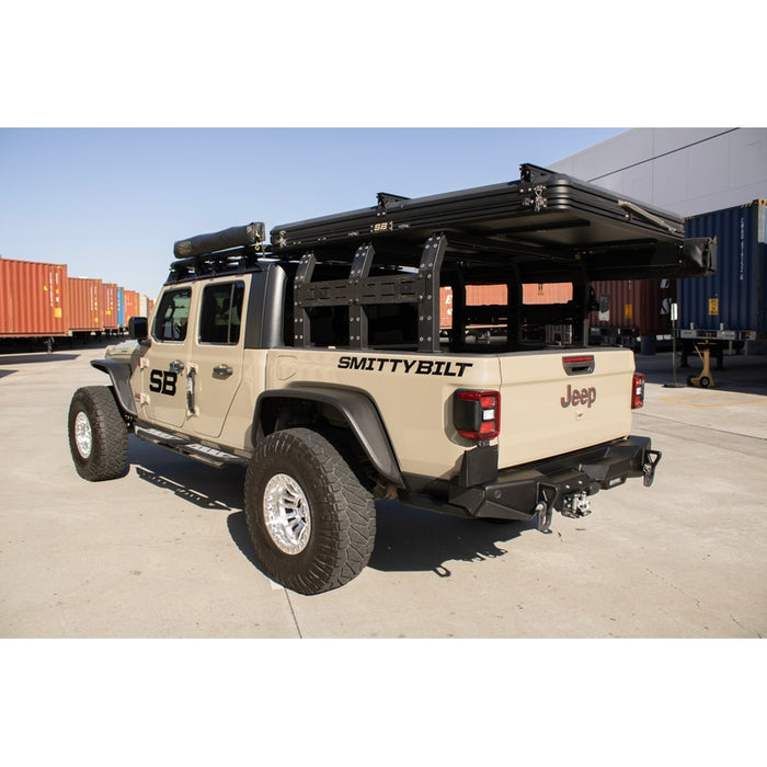 Smittybilt XRC Gen 3 Rear Winch Bumper – Textured Black (20+ JT) – 79868 Model 79868