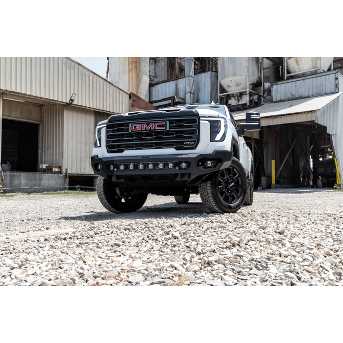 Bodyguard Freedom Front Base Non-Winch Sensor Cutouts Texture Black Powder Coat Model NAG24BYTNN