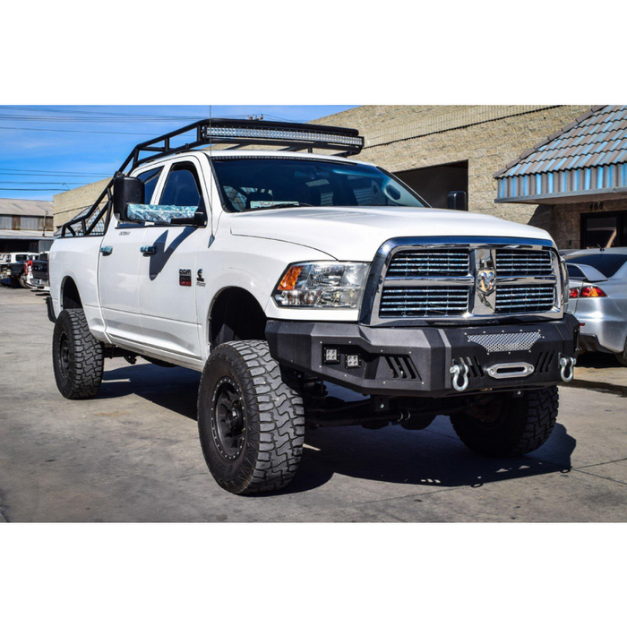 DV8 Offroad 2010-2018 RAM 2500 3500 Steel Front Bumper Model FBDR2-04