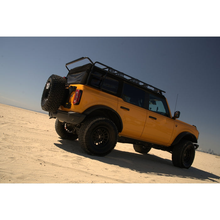 Smittybilt SRC Roof Rack - Textured Black (21+ Bronco 4DR) Model 78717