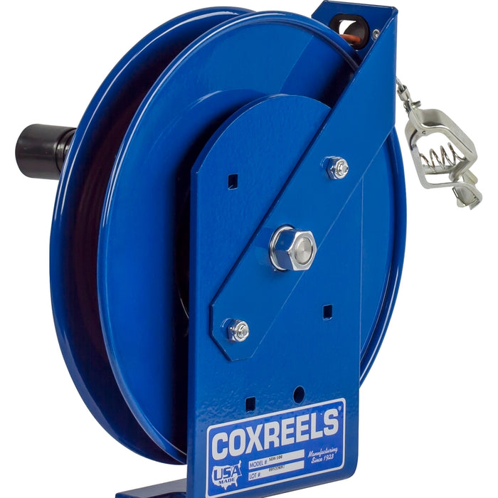 Coxreels SDH Series Hand Crank Static Discharge Stainless Steel Cable Reel 200 ft. - Hose Included Model SDH-200-1