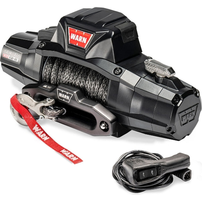 Warn Zeon XD 12-S Pull Capacity 12,000 lb, With 80' Of 3/8' Spydura Pro Synthetic Rope Model 110012